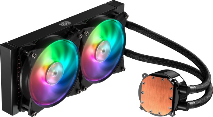 Cooler Master MASTERLIQUID ML240R RGB Prozessor All-in-One-Flüssigkeitskühler Schwarz