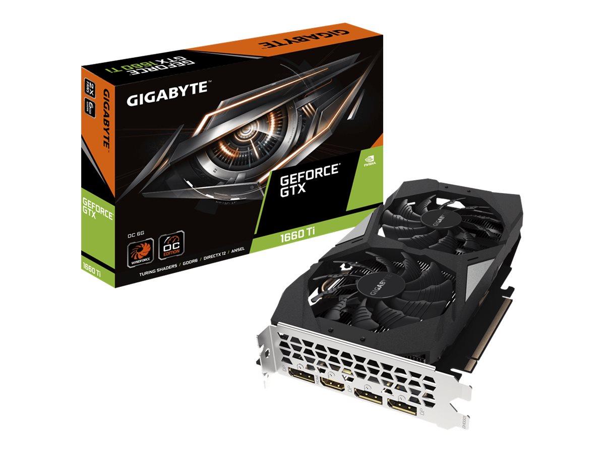 Gigabyte GeForce GTX 1660 Ti OC 6G - Grafikkarten