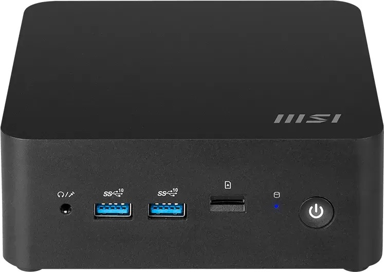 MSI Cubi NUC 1MG-007BDE 0.84L sized PC Schwarz 150U Intel SoC