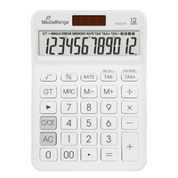 MediaRange Taschenr.m.Steuerb. 12-st. LC-Display Solar/Bat.