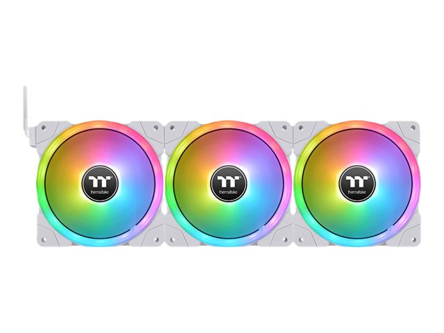 Thermaltake SWAFAN EX12 Computergehäuse Ventilator 12 cm Weiß 3 Stück(e)