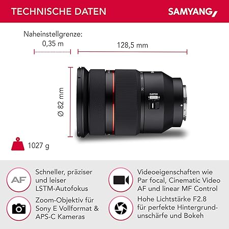 Samyang AF 2,8/24-70 FE   Sony E