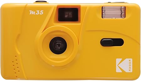 Kodak M35 Wiederverwendbare Filmkamera, 35 mm, ikonisch, Retro, Lomo Kodak M35, Gelb
