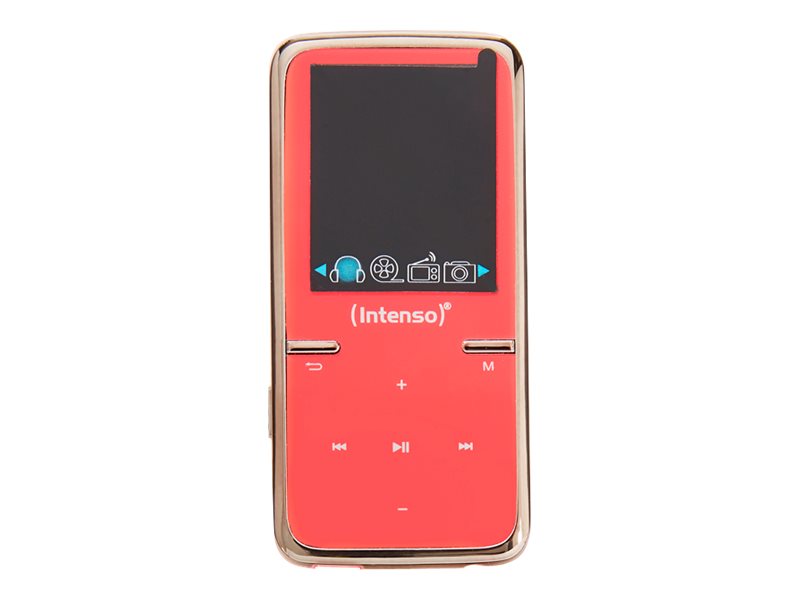 Intenso MP3 Videoplayer 1,8" Video Scooter BT 16GB Pink retail