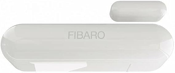 FIBARO HomeKit enabled Door Window Sensor White / iOS Bluetooth Türkontaktsensor mit Temperatursensorr, Schilf Schalter, FGBHDW-002-1
