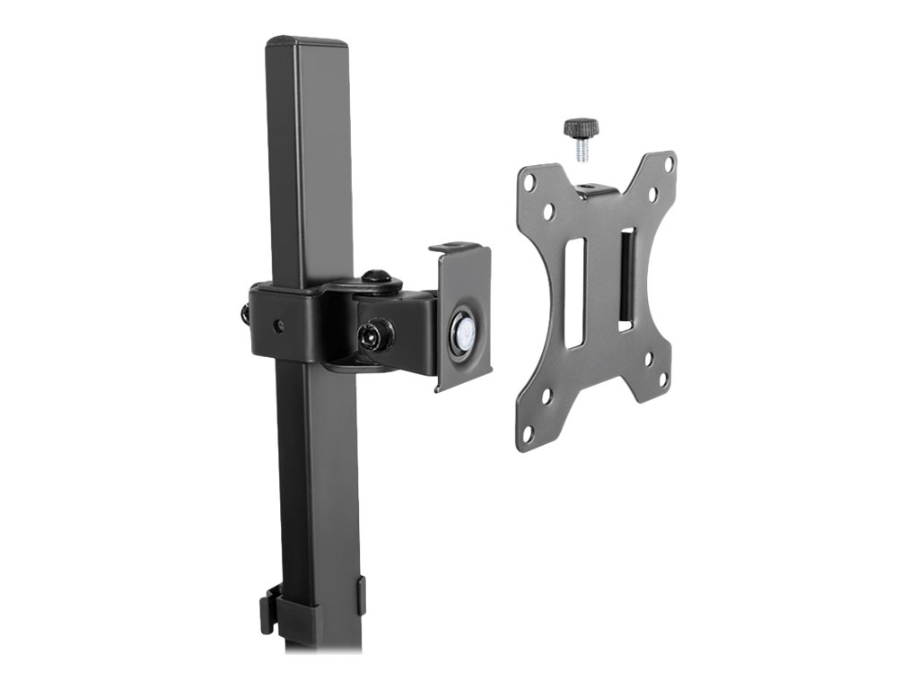 LogiLink Befestigungskit - für Flachbildschirm - Kunststoff, Stahl - Schwarz - Bildschirmgröße: 43.2-81.3 cm (17"-32")