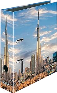 Herlitz Ordner maX.file A4 8cm Burj Khalifa