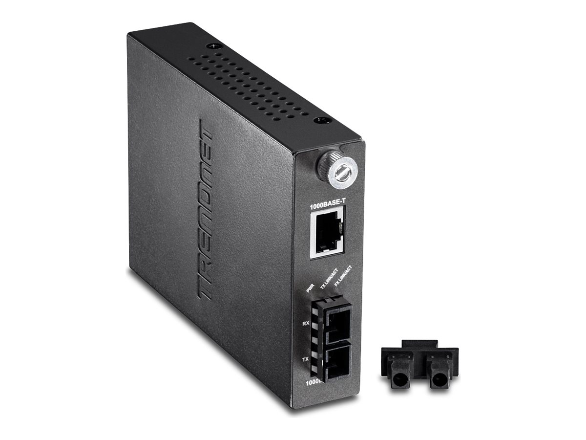 Trendnet TFC-1000MSC Netzwerk Medienkonverter 2000 Mbit/s 1310 nm Multi-Modus Grau