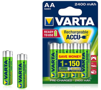 1x4 Varta RECHARGE ACCU Power 2400 mAH AA Mignon NiMH