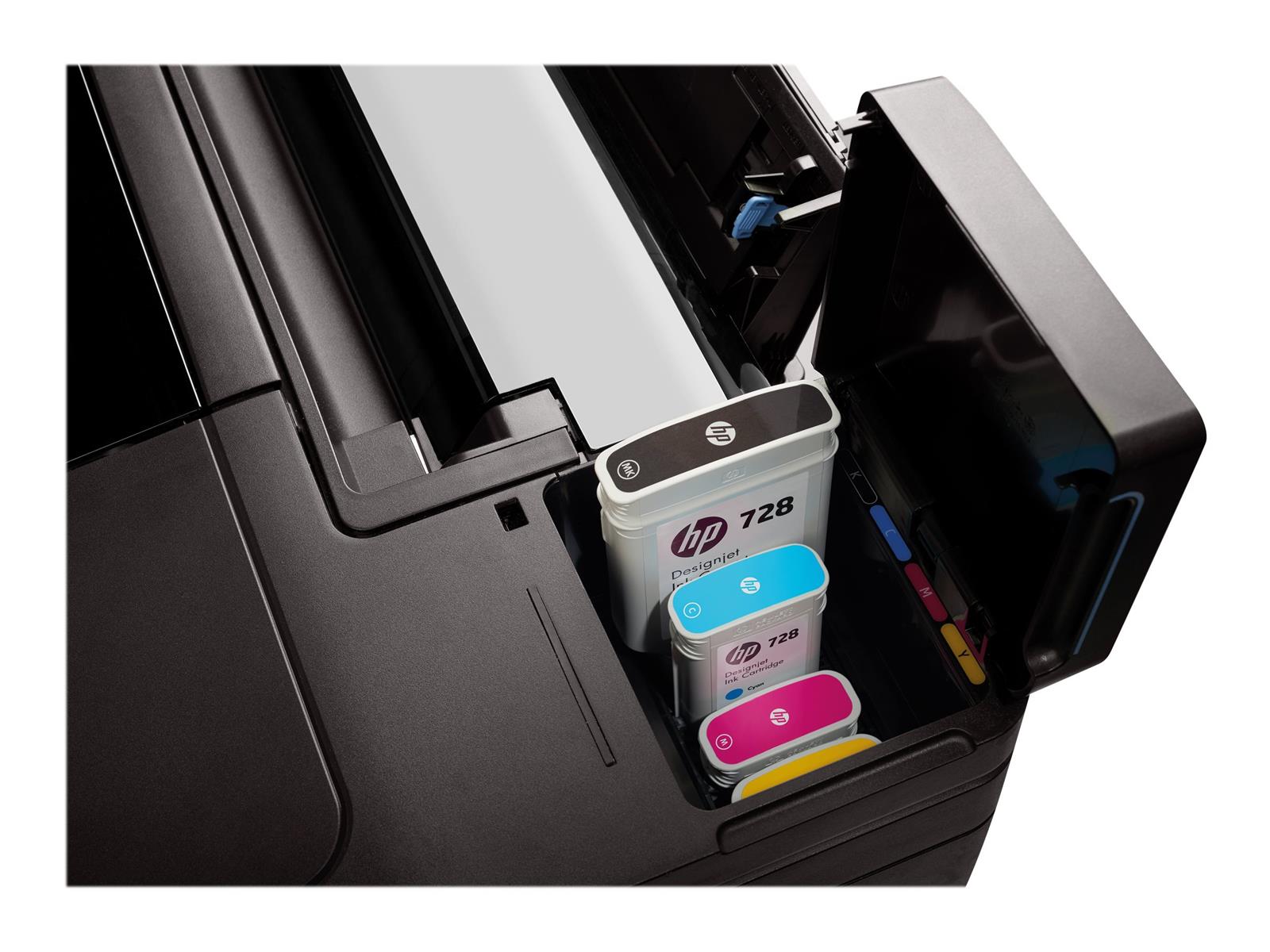 HP DesignJet T730 - 914 mm (36") Großformatdrucker - Farbe - Tintenstrahl - Rolle (91,4 cm x 45,7 m)