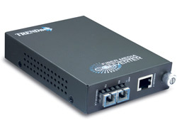 Trendnet TFC-1000MSC Netzwerk Medienkonverter 2000 Mbit/s 1310 nm Multi-Modus Grau
