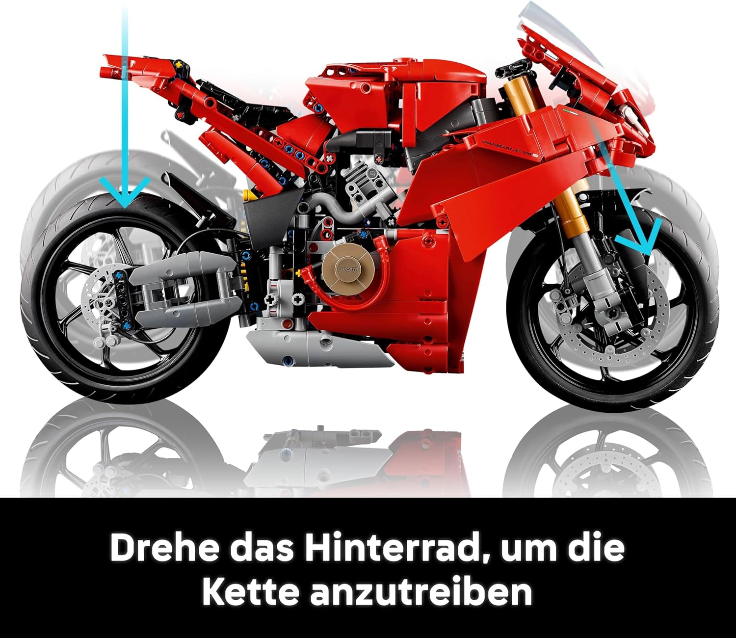 LEGO 42202 Technic Ducati Panigale V4 S Motorrad