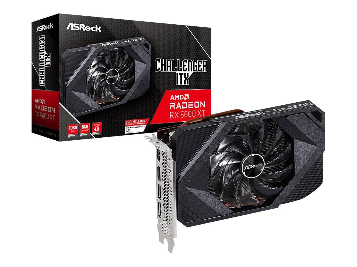 Asrock Challenger RX6600 CLI 8G AMD Radeon RX 6600 8 GB GDDR6