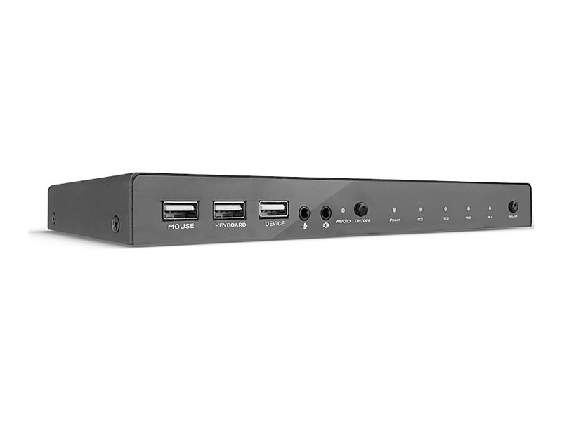 Lindy 32810 Tastatur/Video/Maus (KVM)-Switch Schwarz