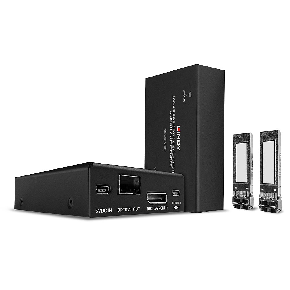 Lindy 39376 KVM-Extender Sender und Empfänger