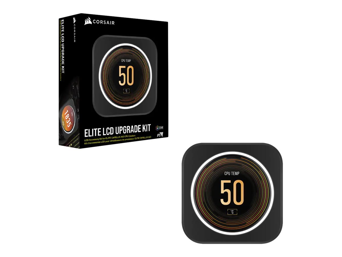 Corsair iCUE ELITE CPU Cooler LCD Display Upgrade Kit Anzeige