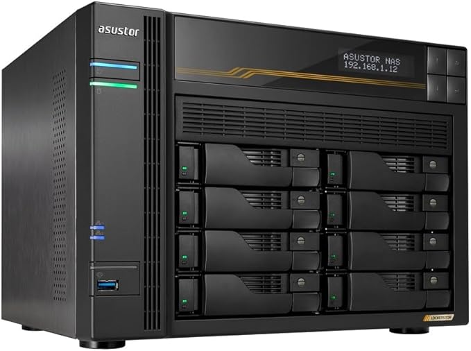 Asustor Lockerstor 8 Gen3 AS6808T 8 Bay