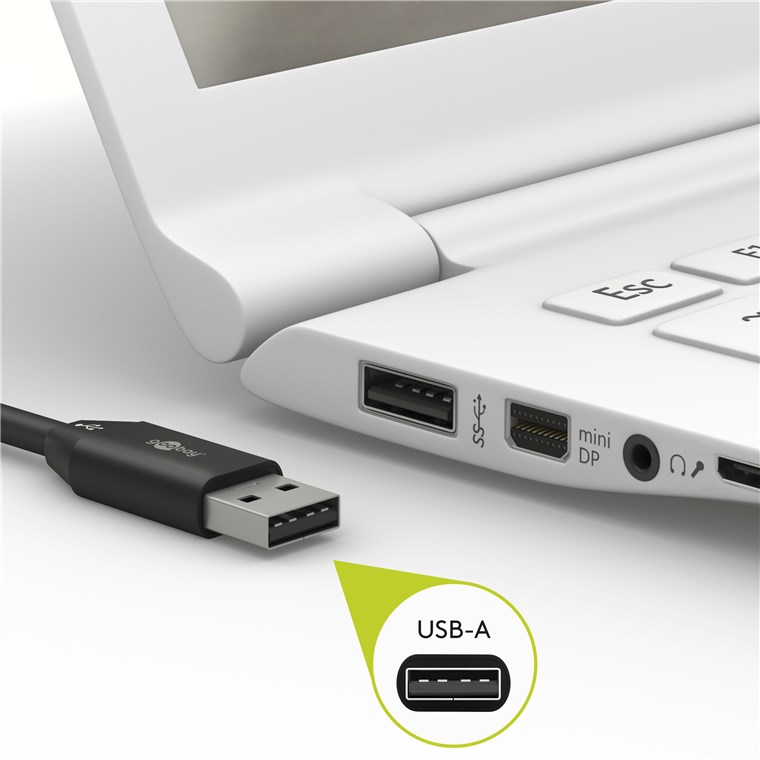 Lightning USB Lade- und Synchronisationskabel, 2 m, schwarz Lightning USB Lade- und Synchronisationskabel, 2 m, schwarz