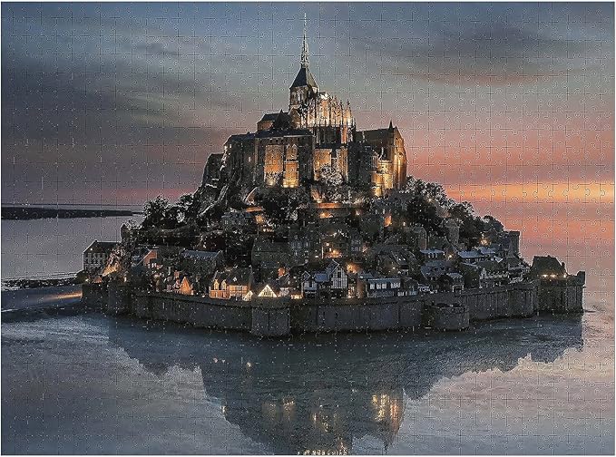 Ambassador Mont Saint-Michel 1000 Teile (Sebastien Nagy)