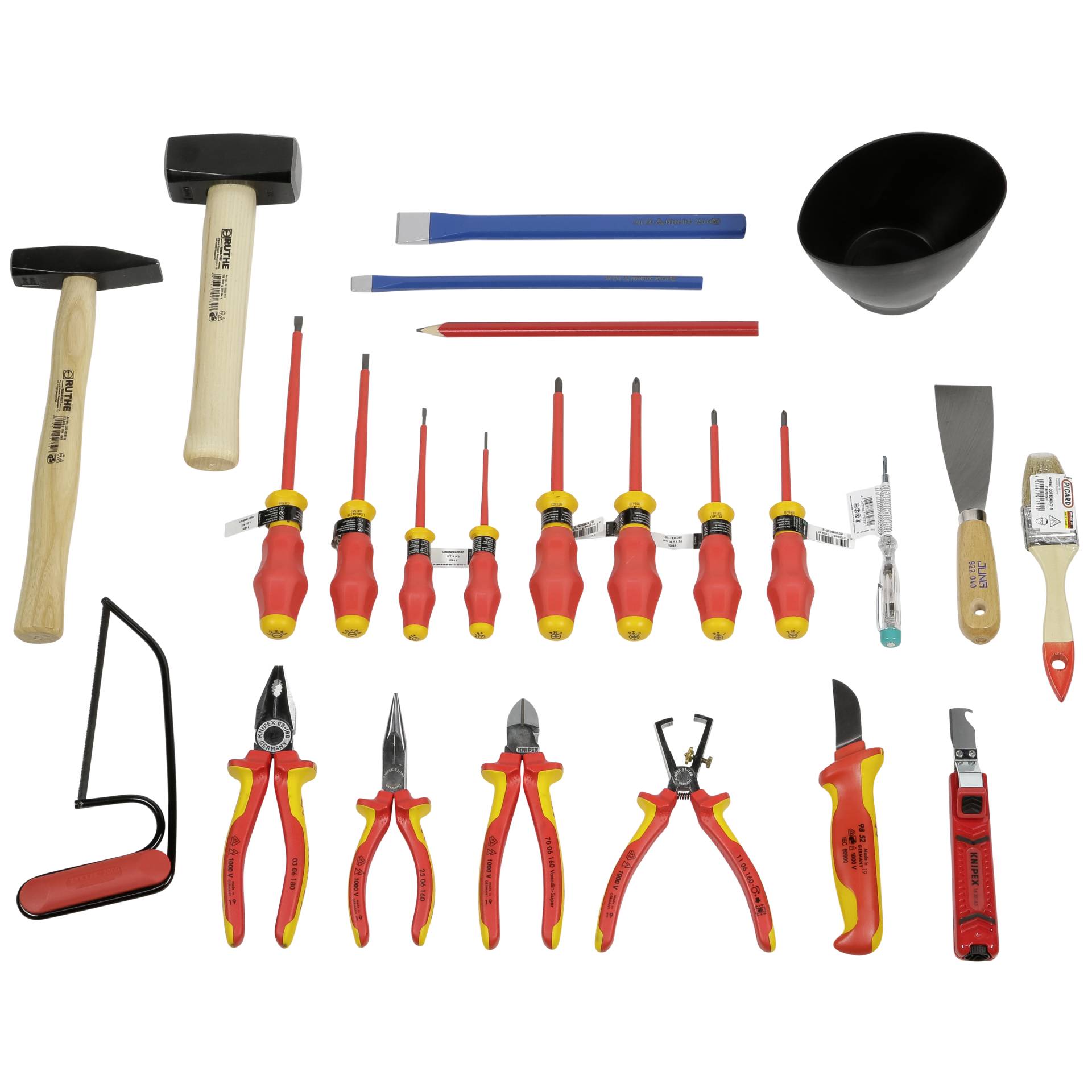 KNIPEX BIG Basic Move Elektro Werkzeugkoffer KNIPEX BIG Basic Move Elektro Werkzeugkoffer