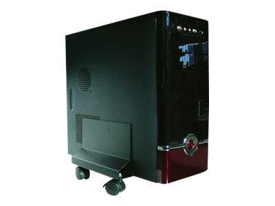 Techly ICA-CS 34 Multimediawagen & -ständer Schwarz PC Multimedia-Wagen