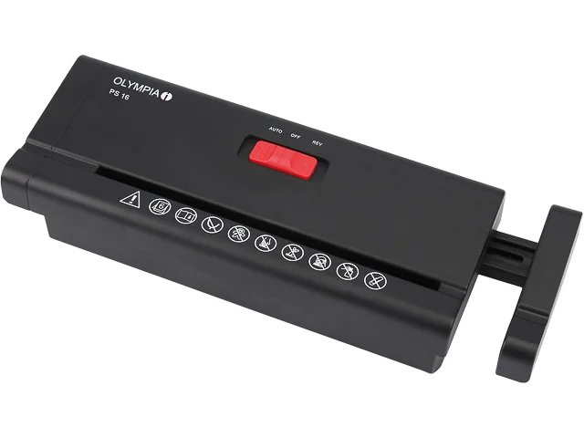 Olympia Aktenvernichter PS 16 schwarz Olympia Aktenvernichter PS 16 schwarz