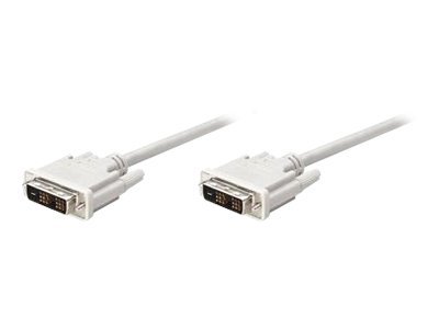 Techly 5.0m DVI-D Single Link M/M DVI-Kabel 5 m Schwarz