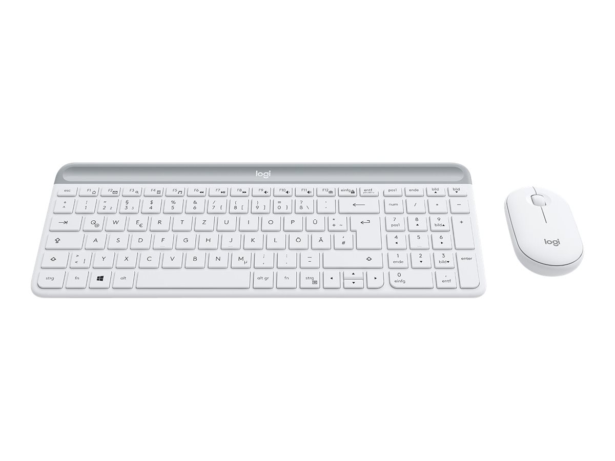 Logitech 920-009189 Tastatur Maus enthalten Universal RF Wireless QWERTZ Deutsch Weiß Logitech 920-009189 Tastatur Maus enthalten Universal RF Wireless QWERTZ Deutsch Weiß