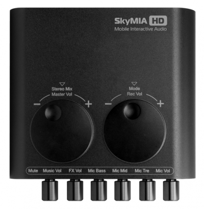 Audio-Mixer Axelvox SkyMia Mixer USB Interface mit Hardware Audio-Mixer Axelvox SkyMia Mixer USB Interface mit Hardware