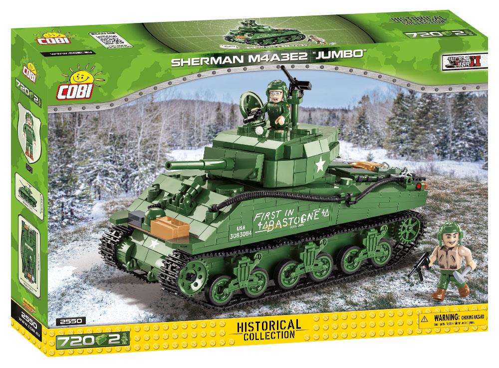 Cobi 2550 - Konstruktionsspielzeug - Sherman M4A3E2