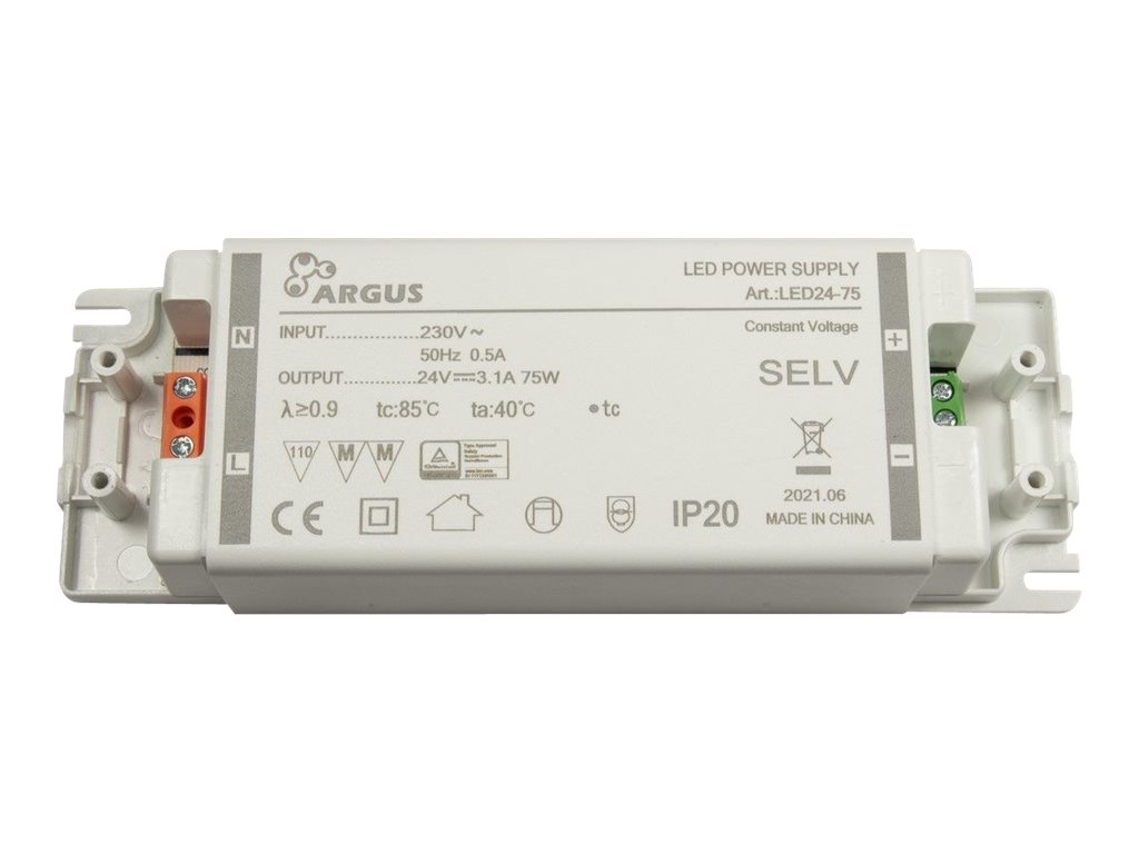 Inter-Tech Argus LED24-75 - LED-Treiber - 75 Watt - 3100 Inter-Tech Argus LED24-75 - LED-Treiber - 75 Watt - 3100
