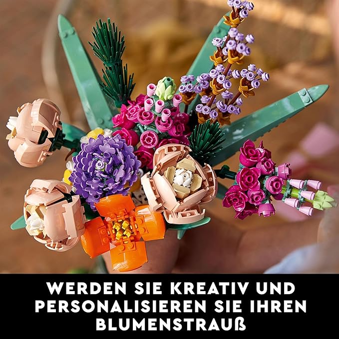 LEGO Botanicals Blumenstrauß - Künstliche Blumen Set für Erwachsene - Zimmerdeko und Geschenkidee für Frauen & Männer - Wohnaccessoires - Botanik Kollektion 10280 LEGO Botanicals Blumenstrauß - Künstliche Blumen Set für Erwachsene - Zimmerdeko und Geschenkidee für Frauen & Männer - Wohnaccessoires - Botanik Kollektion 10280