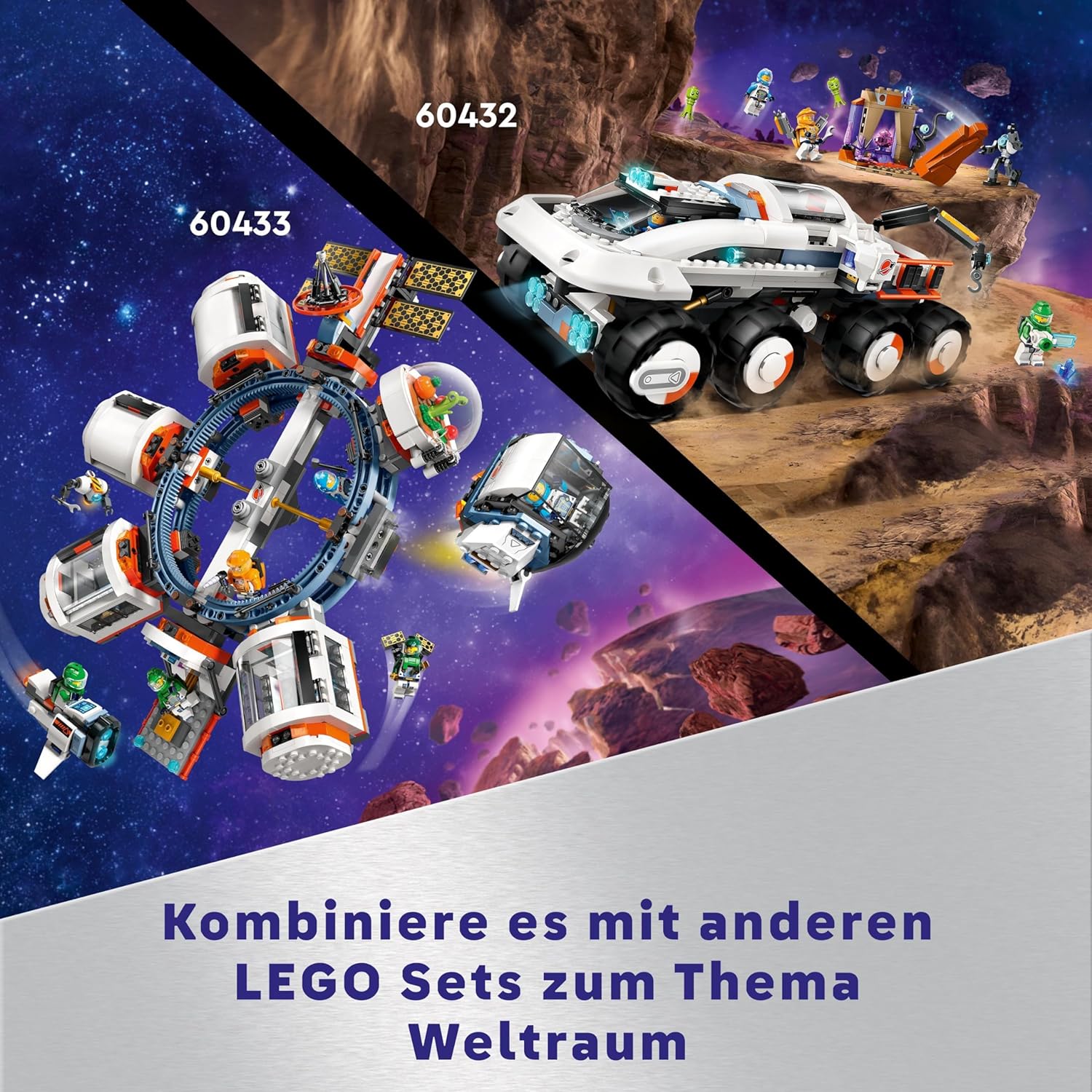 LEGO City Raumbasis mit Startrampe 60434 LEGO City Raumbasis mit Startrampe 60434