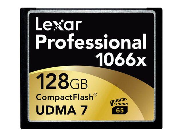 128GB Lexar CF Card 1066x Professional