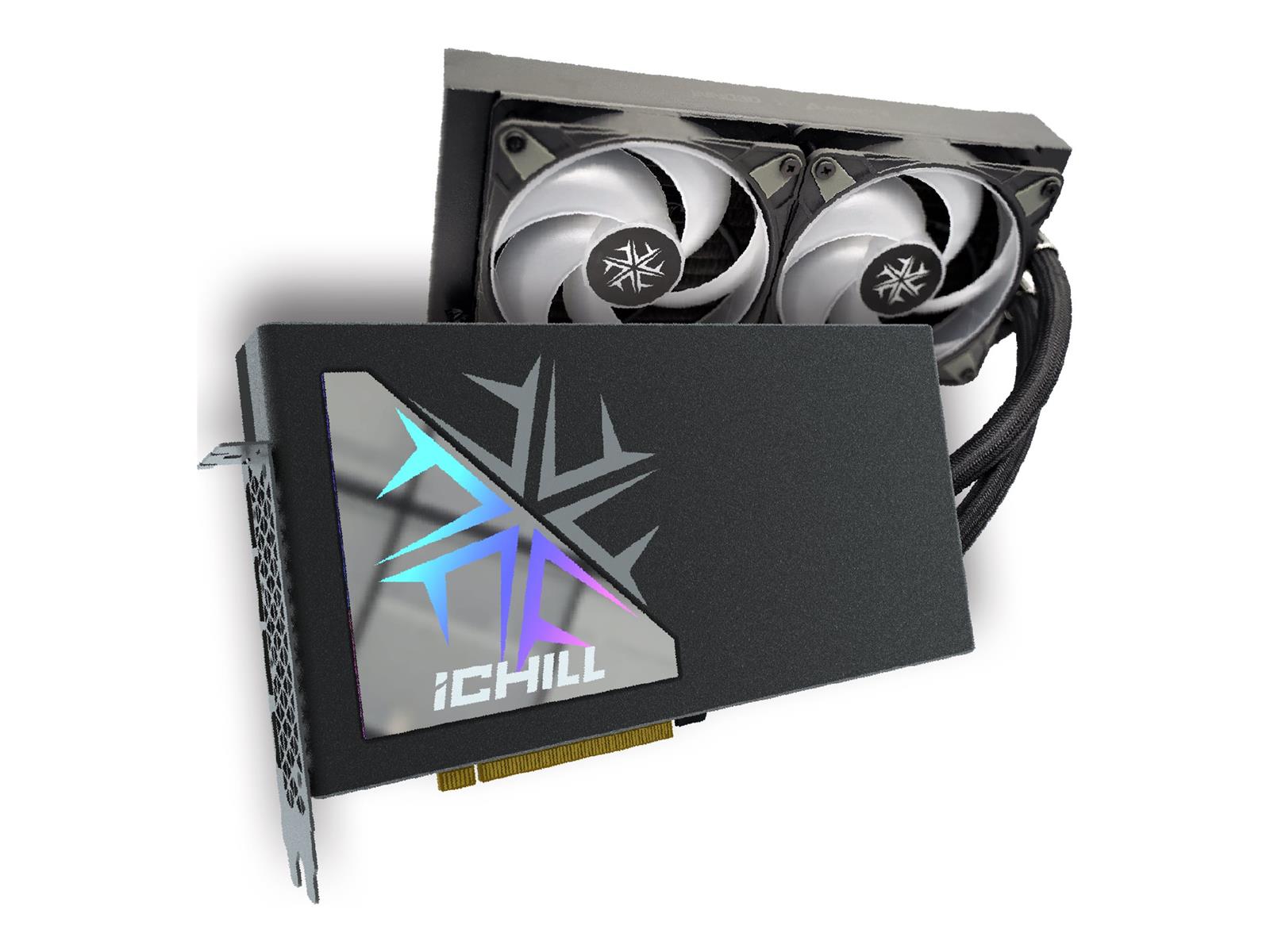 Inno3D iChiLL GeForce RTX 4080 SUPER Black - Grafikkarten Inno3D iChiLL GeForce RTX 4080 SUPER Black - Grafikkarten