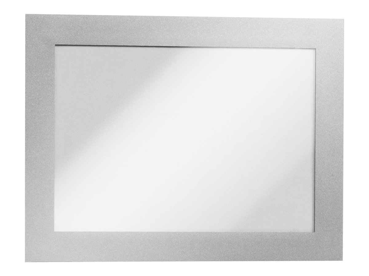 DURABLE Inforahmen Duraframe A6 selbstklebend 2 St silber