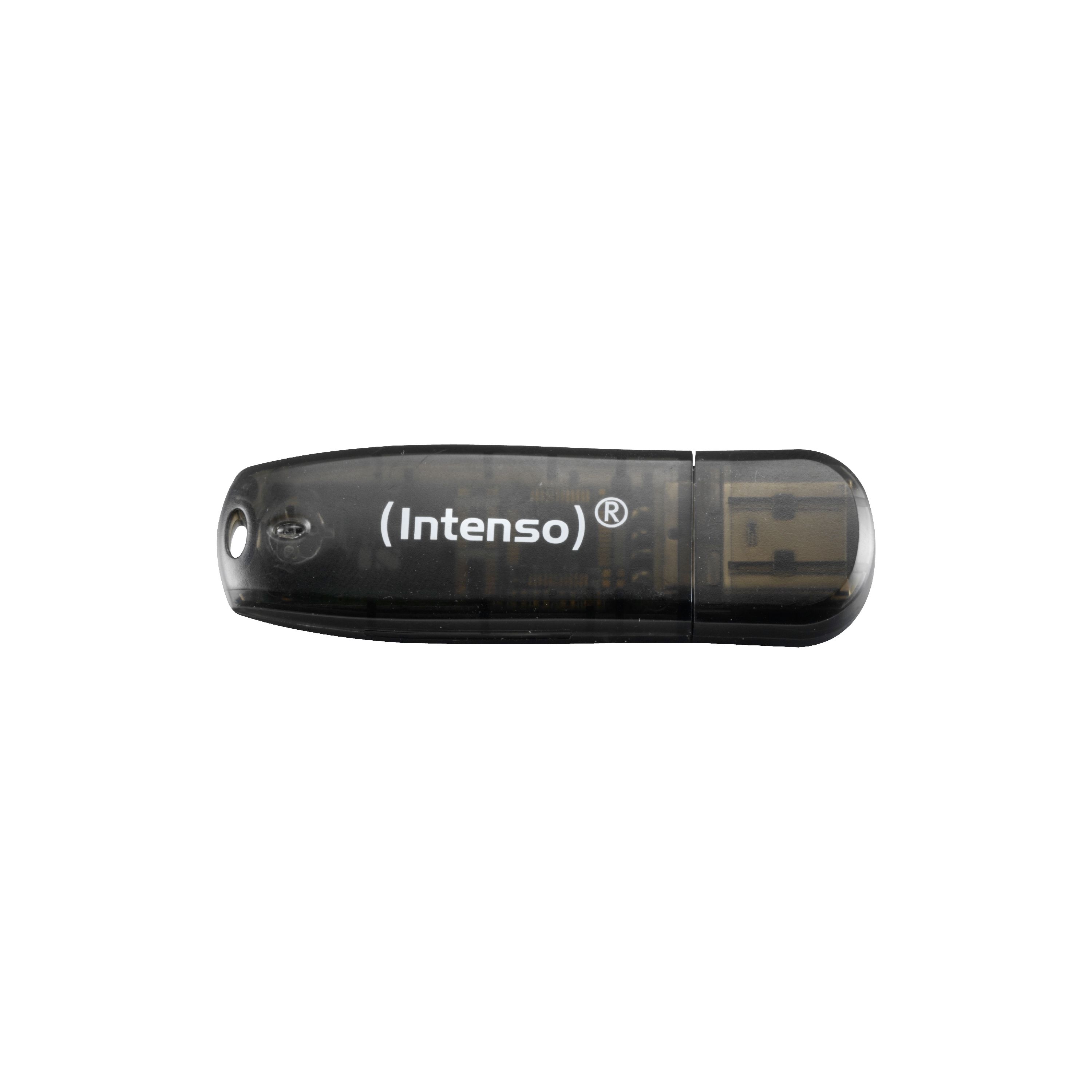 Intenso Rainbow Line USB-Stick 16 GB USB Typ-A 2.0 Schwarz