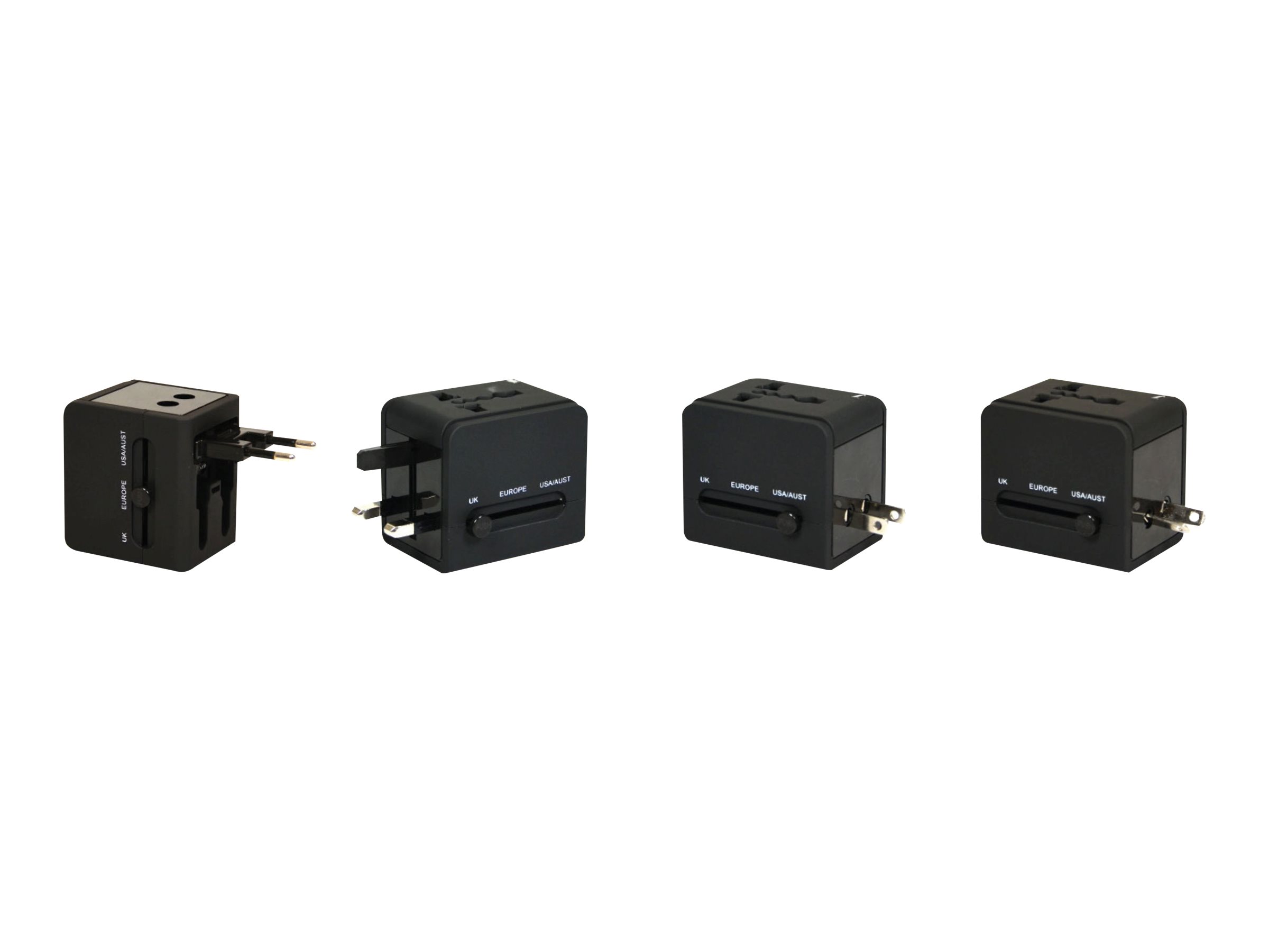 PORT Designs PORT World Travel Adapter - Netzteil - 2.1 A - 2 Ausgabeanschlussstellen (USB)