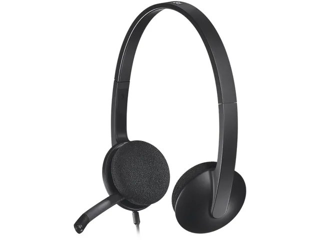 Logitech 981-000475 Kopfhörer & Headset Kabelgebunden Kopfband Büro/Callcenter USB Typ-A Schwarz