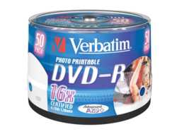 Verbatim 43533 DVD-Rohling 4,7 GB DVD-R 50 Stück(e)