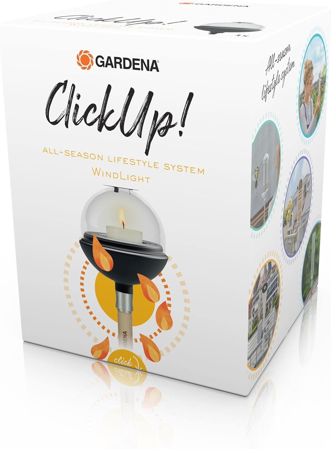 Gardena ClickUp! Windlicht