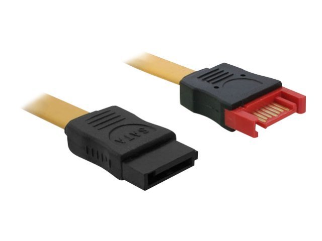 DeLOCK 0.3m SATA III SATA-Kabel 0,3 m Braun