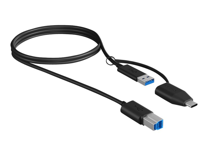 ICY BOX IB-CB032 USB Kabel USB 3.2 Gen 1 (3.1 Gen 1) 1 m USB B USB A Schwarz ICY BOX IB-CB032 USB Kabel USB 3.2 Gen 1 (3.1 Gen 1) 1 m USB B USB A Schwarz