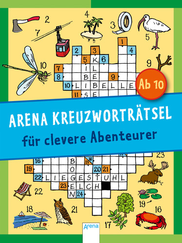 Arena Kreuzworträtsel für clevere Abenteurer  - Buch