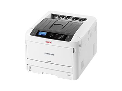 OKI C824n - Drucker - Farbe - LED - A3 - 1200 x 600 dpi - bis zu 26 Seiten/Min. (einfarbig)/