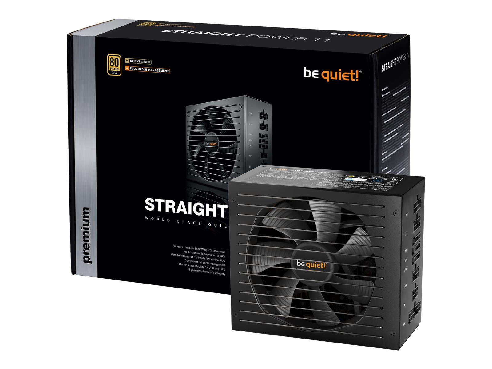 Be Quiet! Straight Power 11 550W - Netzteil (intern)
