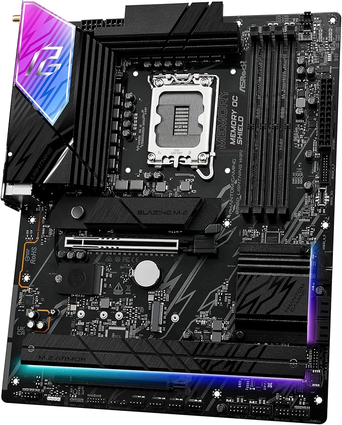 ASRock B860 Lightning WiFi DDR5 Intel S1851 retail ASRock B860 Lightning WiFi DDR5 Intel S1851 retail