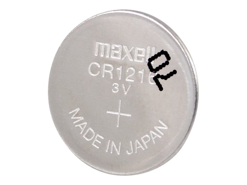 Maxell 11238800 Haushaltsbatterie Einwegbatterie CR1216 Lithium-Manganese Dioxide (LiMnO2)
