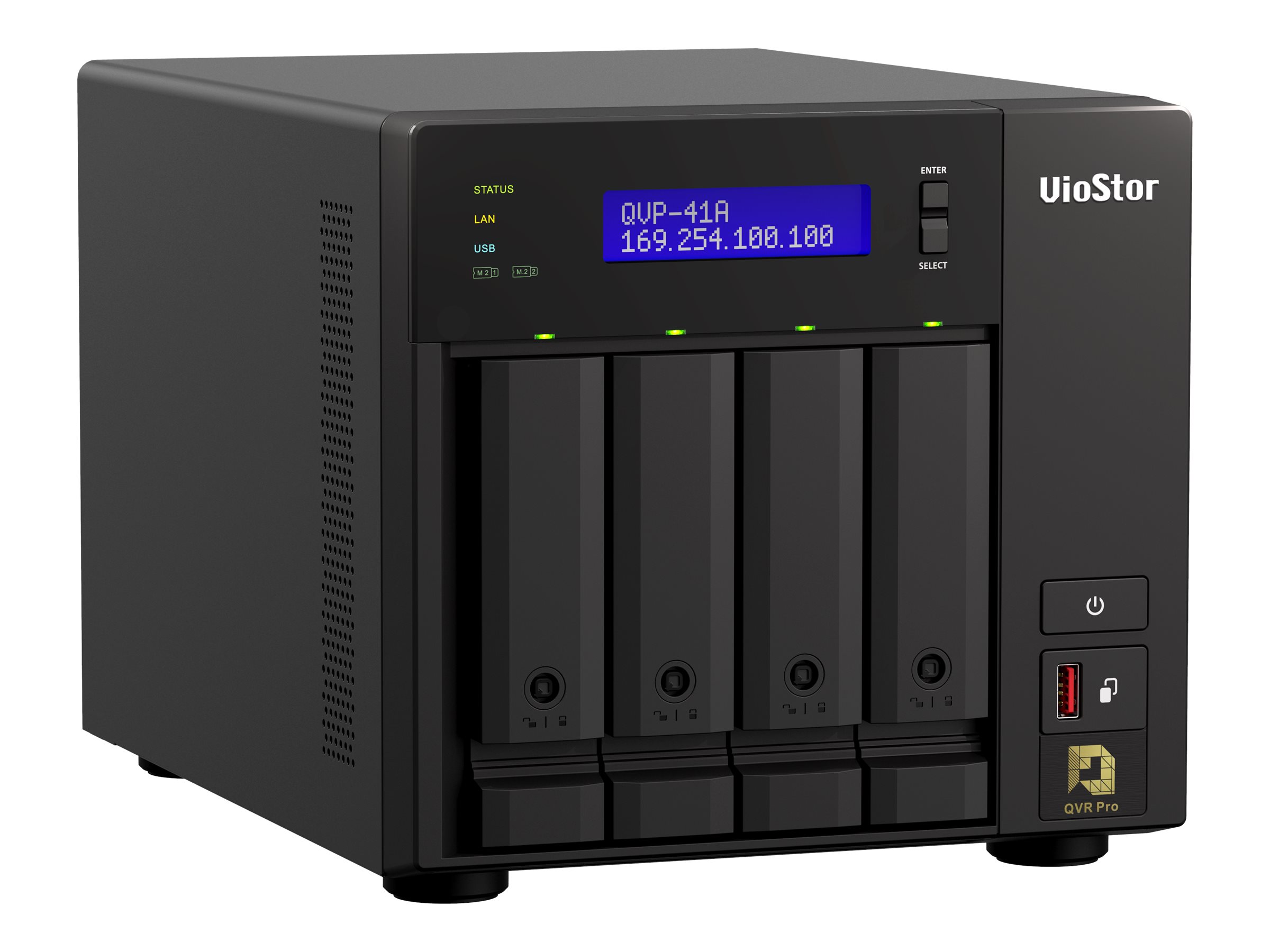 QNAP QVP-41A - NVR - 8 Kanäle - netzwerkfähig