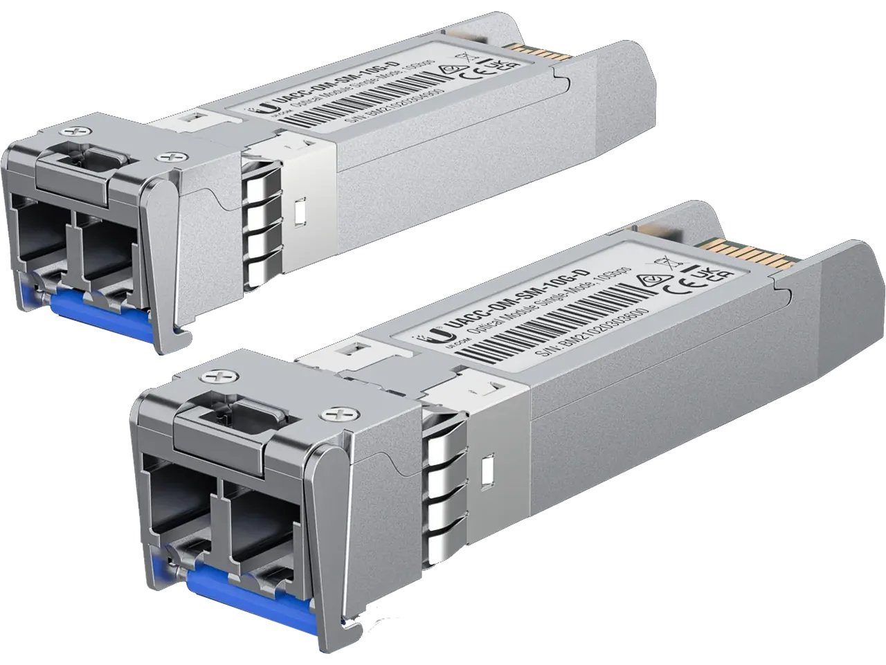 Ubiquiti UACC-OM-SM-10G-D-2 Netzwerk-Transceiver-Modul Faseroptik 10000 Mbit/s SFP+ 1310 nm